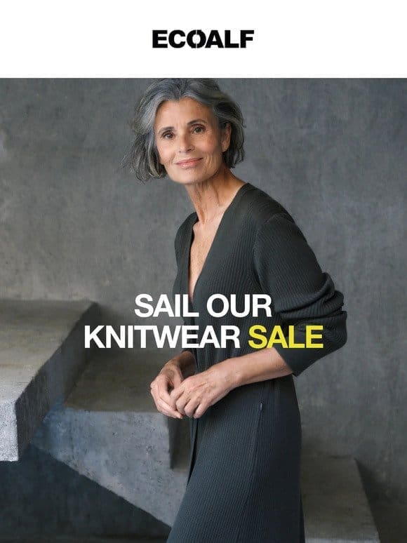 Sail our knitwear sale