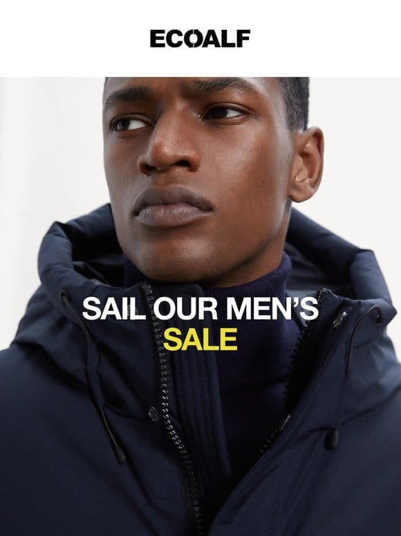 Sail our men’s sale