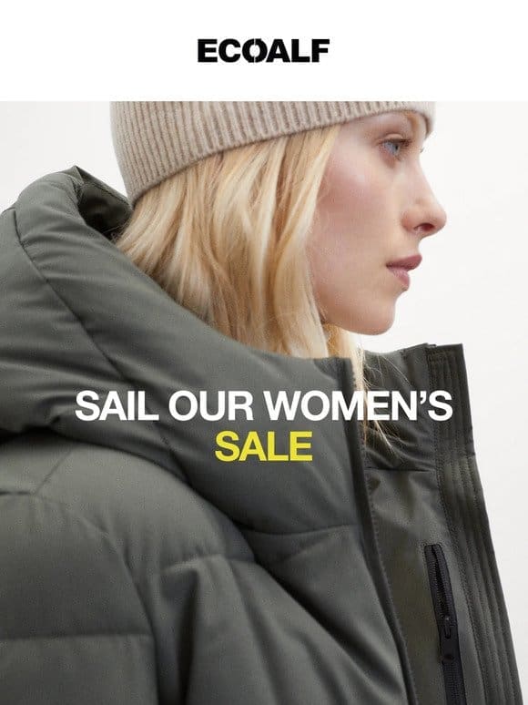 Sail our women’s sale
