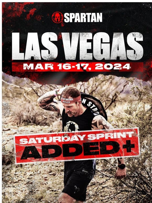 Saturday Sprint added to Las Vegas!
