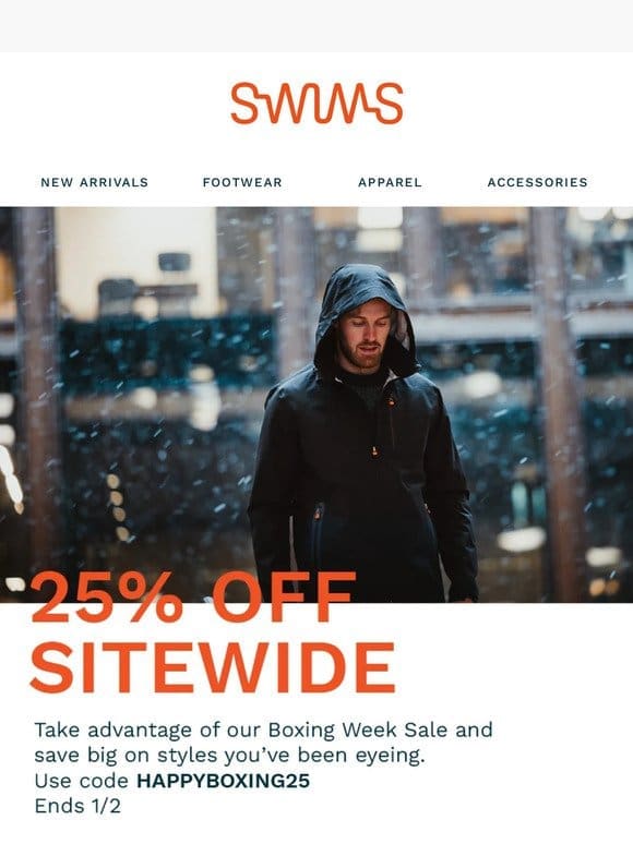 Save 25% off styles still on your wishlist