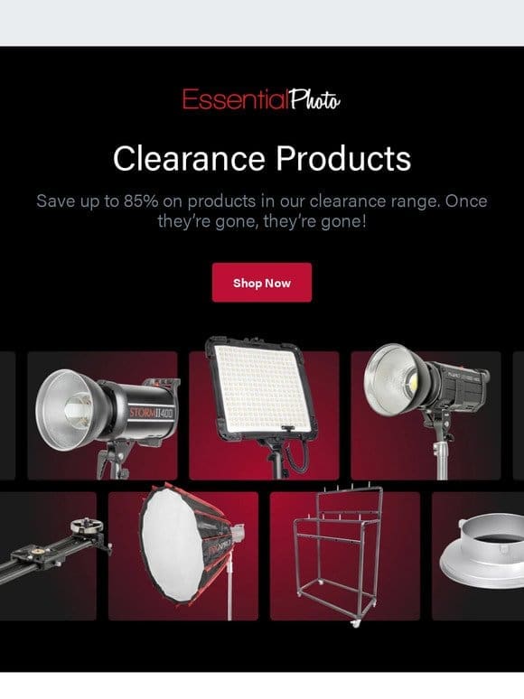 Save on Products in our Clearance Range