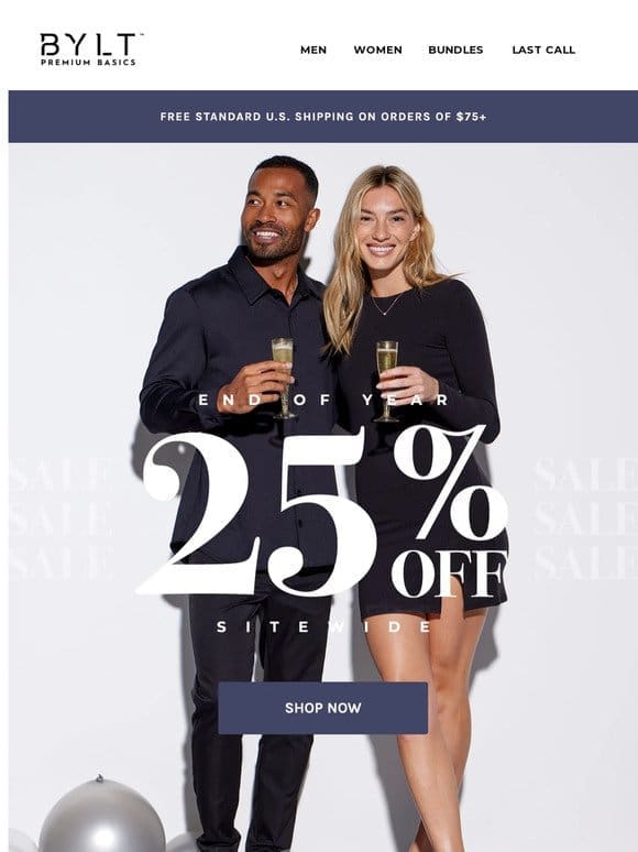 Say Hello to 2024 in Style   25% Off Sitewide