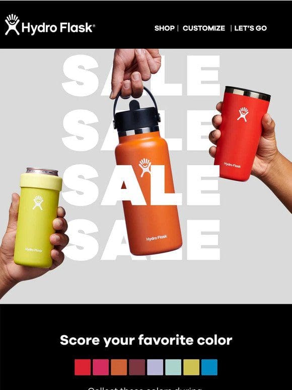 Say goodbye to these colors with 30% off