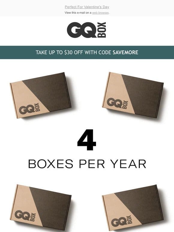 Score $30 Off an Annual GQ Box Subscription