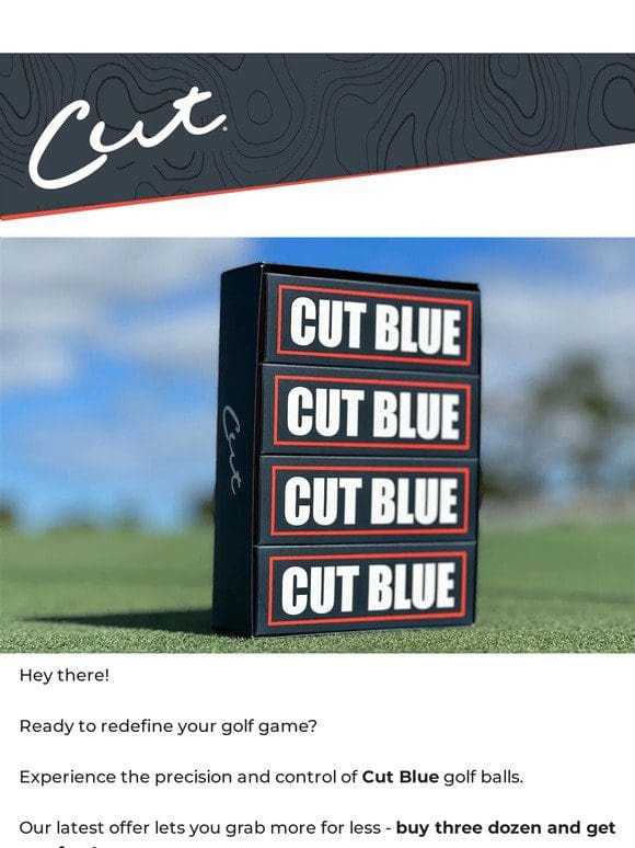 Score Big with Cut Blue!