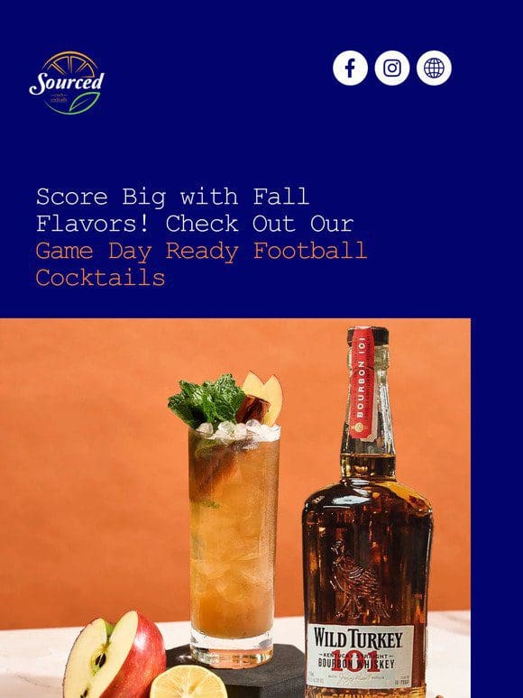 Score Big with Our Fall Football Cocktails!