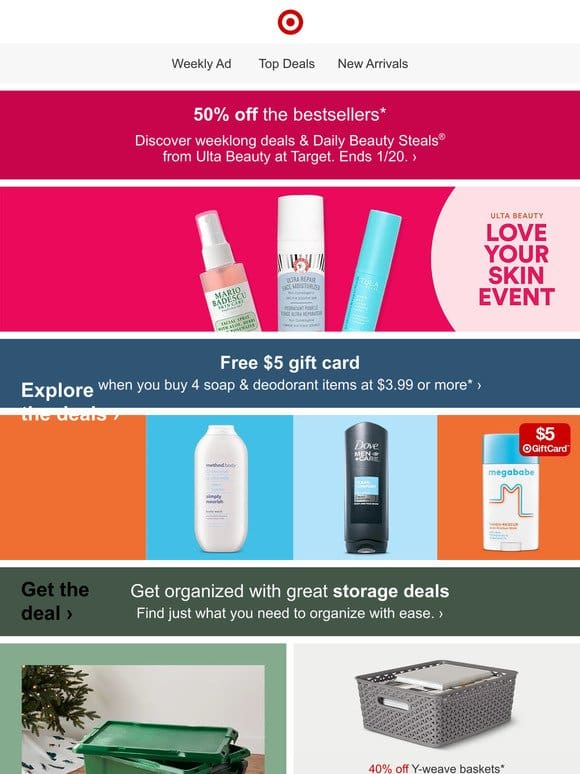 Score up to 50% off bestsellers from Ulta Beauty at Target