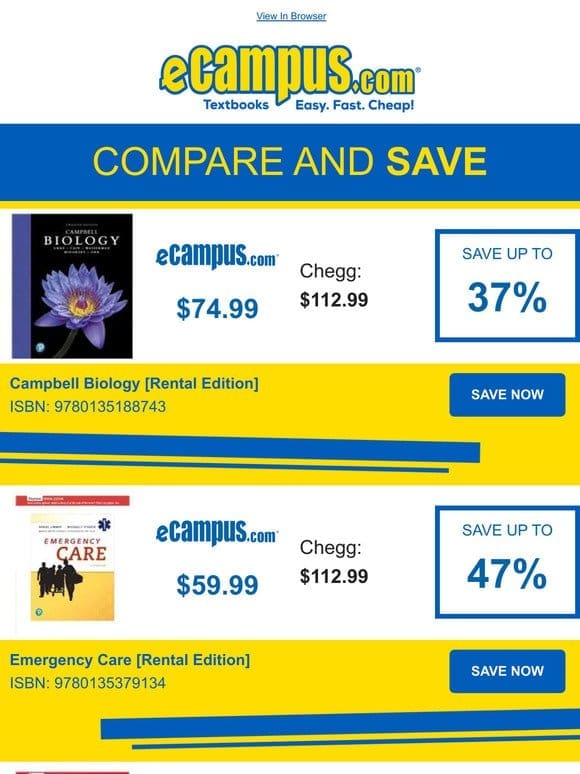 See How Much You Can Save on Textbooks This Semester!