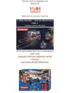 Sélection Noël – Circuits Carrera