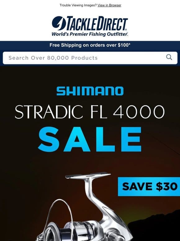 Shimano Stradic FL 4000 Sale