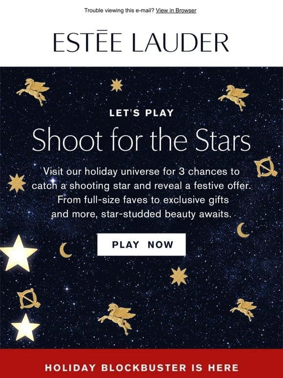 Shoot for the Stars   Play Now to win a offer!