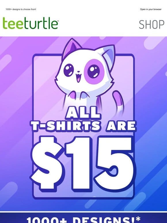Shop $15 t-shirts