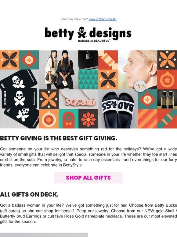 Shop All The Betty Gifts This Holiday Season