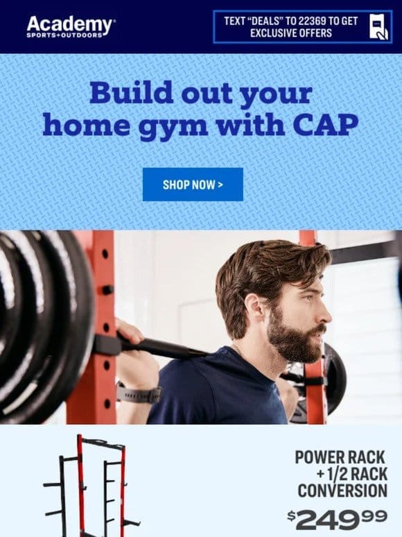 Shop CAP Strength Training Gear
