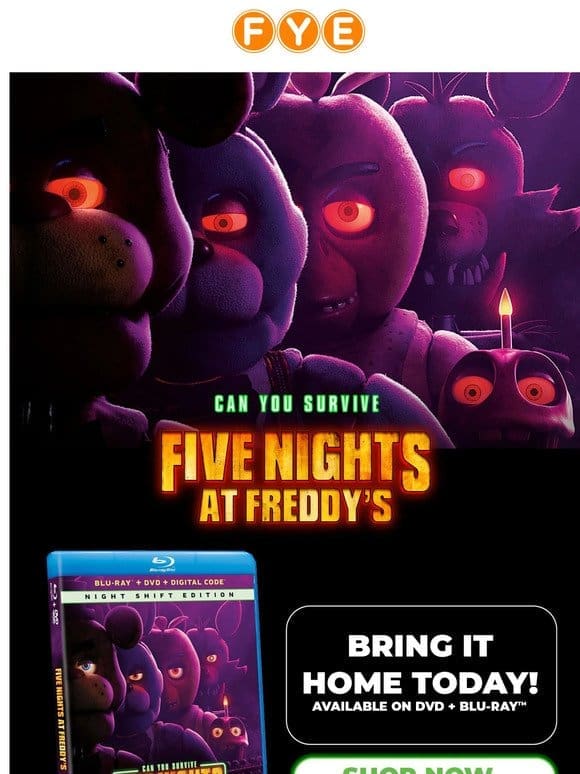 Shop NEW Five Nights At Freddy’s Exclusives!
