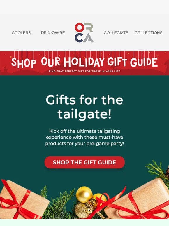 Shop the ultimate tailgating gift guide!