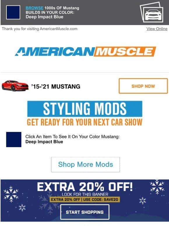 Show Off Your Mustang Style