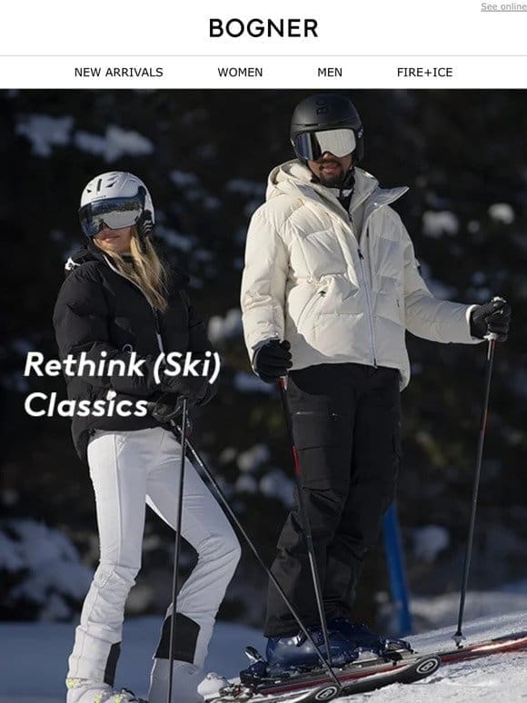 Ski Classics | Black & White Reimagined