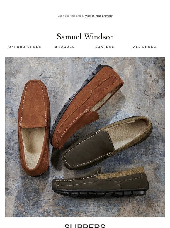Slip into Savings – Slippers Only £35!