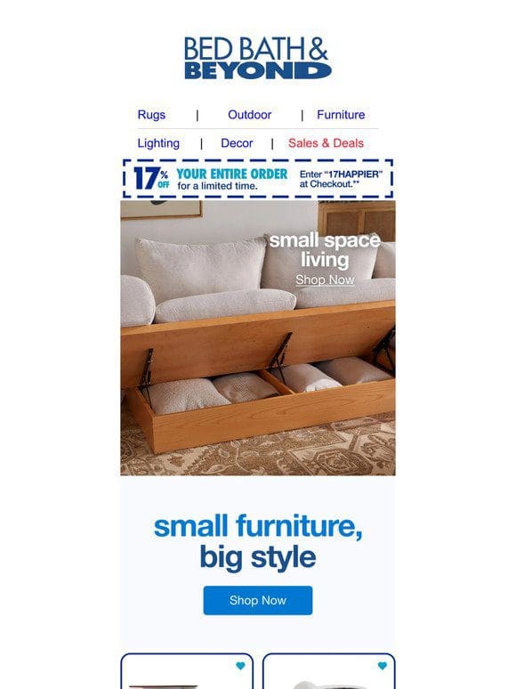 Small Furniture with BIG Personality