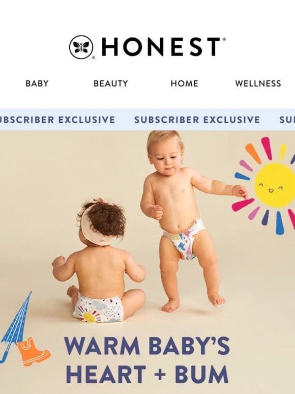 Sneak Peek of Our Limited Edition Diapers!