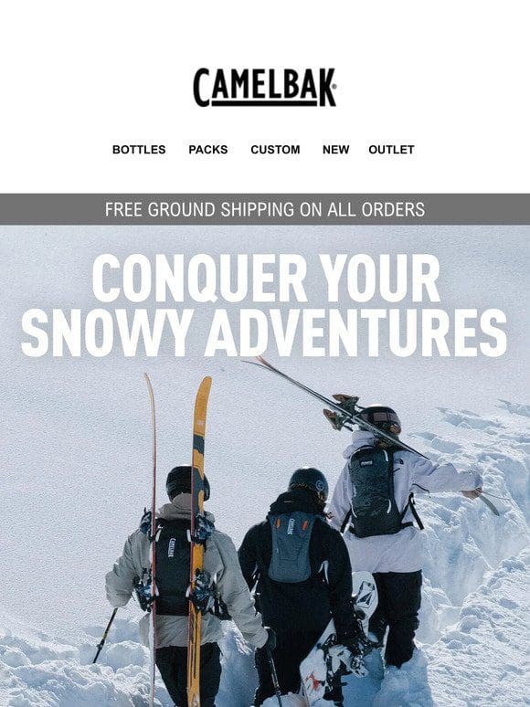Snow is Coming. Gear Up Now.