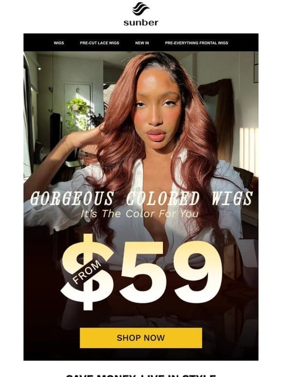 Sold! Girl， that hair is FIRE —From $59