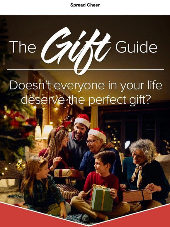 Spread Cheer with These Great Gifts