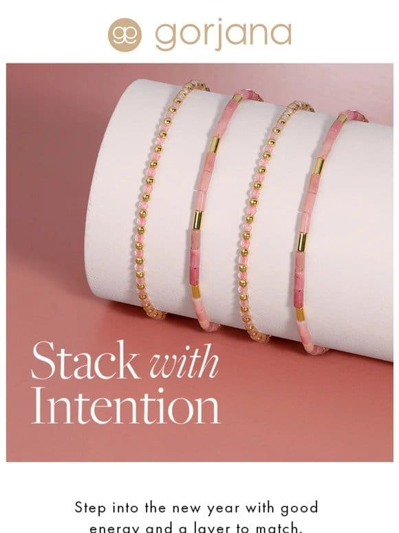 Stack with intention