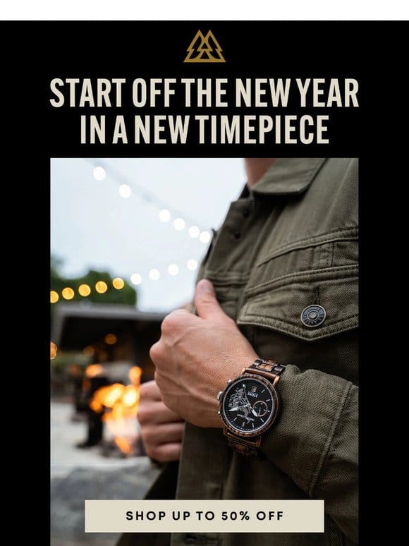 Start off the New Year in a New Timepiece