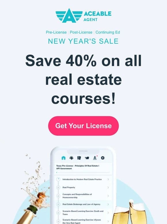 Start your year with a new career: Save 40% on courses now!