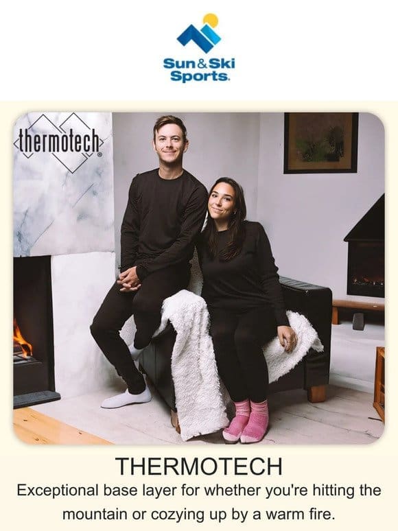 Stay Warm on the Slopes in Thermotech Base Layer