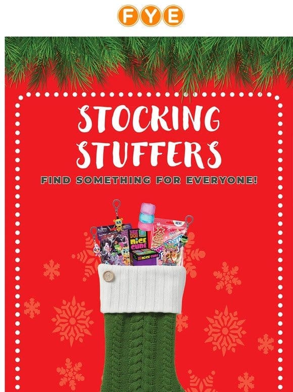 Stocking Stuffers For Everyone!