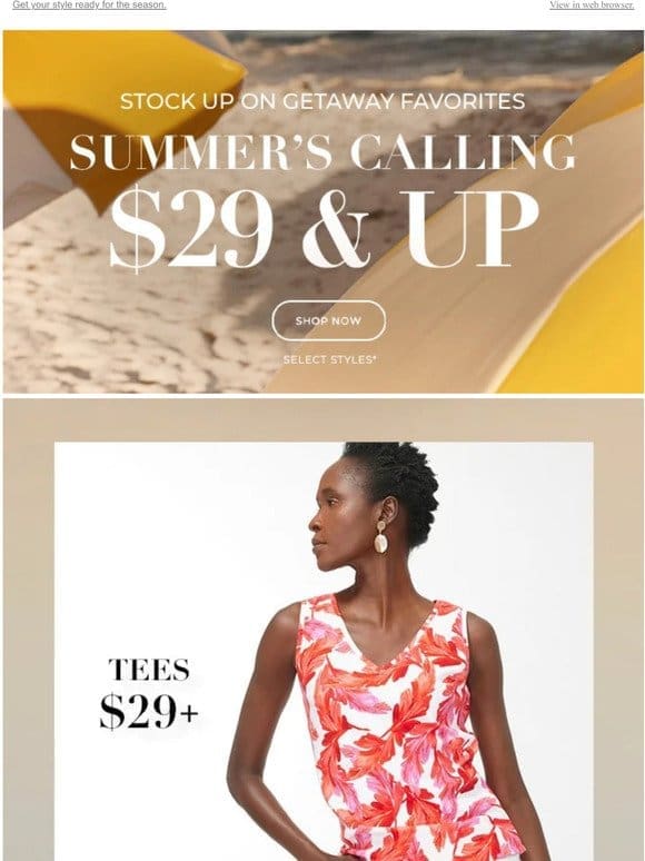 Summer’s Calling & We Answered (With Deals!)