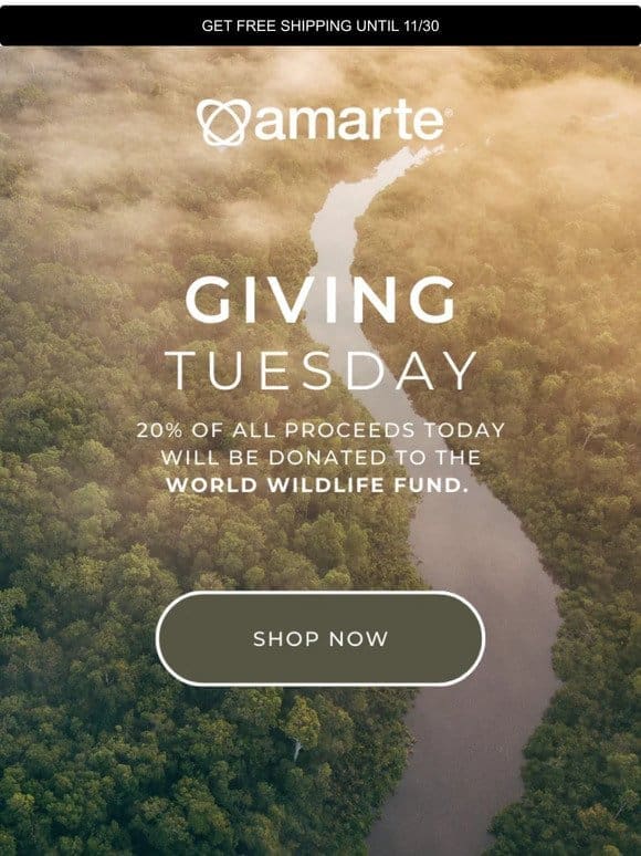 Support WWF this Giving Tuesday!