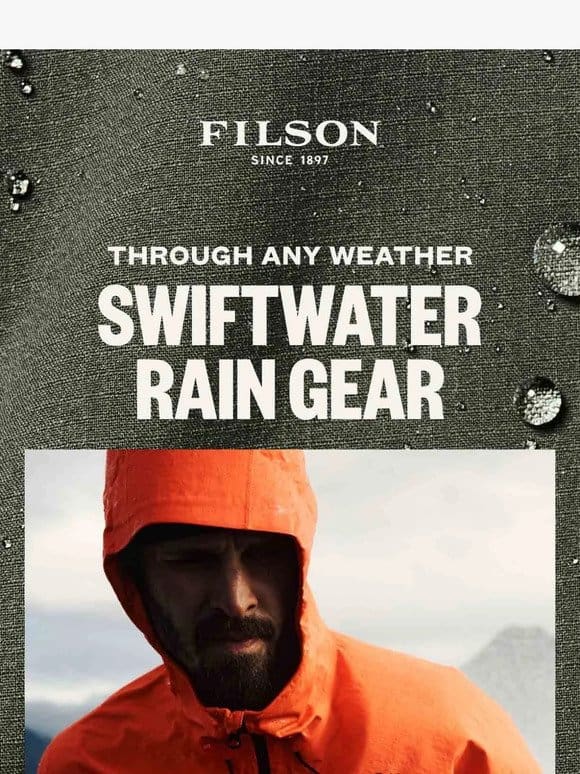 Swiftwater Packable Rain Gear