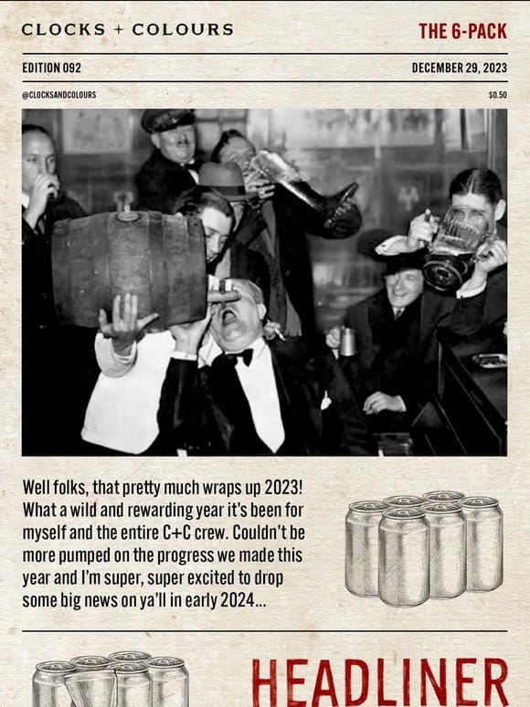 THE 6-PACK: The Edition of 2023