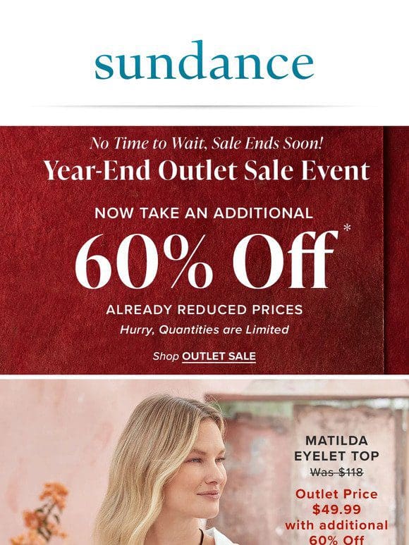 THIS IS IT Extra 60% Off Outlet!