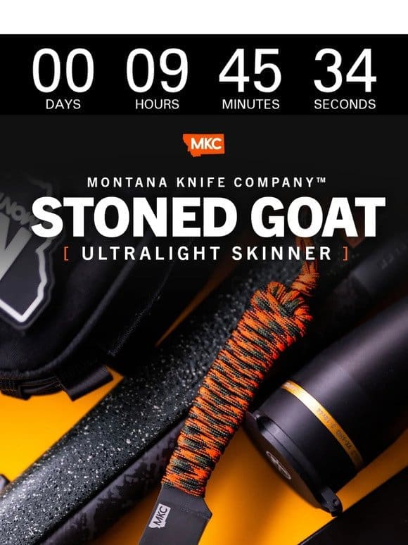 TONIGHT – The Stoned Goat Ultralight Skinner Restocks!