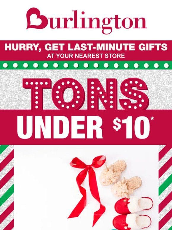 TONS UNDER $10!