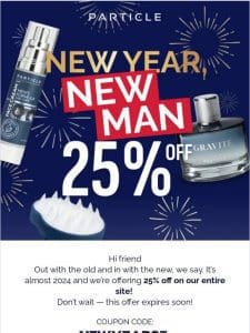Take 25% Off for 2024