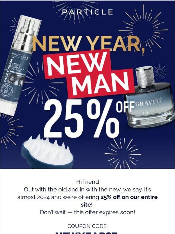 Take 25% Off for 2024