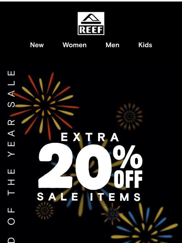 Take an Extra 20% Off Sale Styles Now!