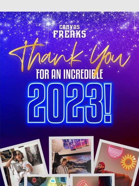 Thank You For An Incredible 2023!