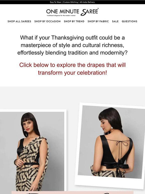 Thanksgiving Threads: Embrace the Season in Style
