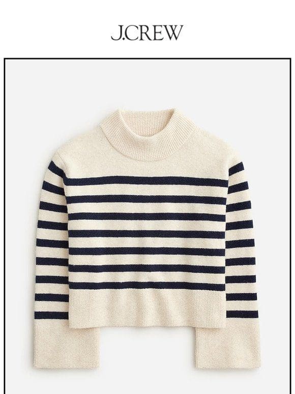 That Chunky crewneck sweater in Supersoft yarn and more you loved? It’s on sale.