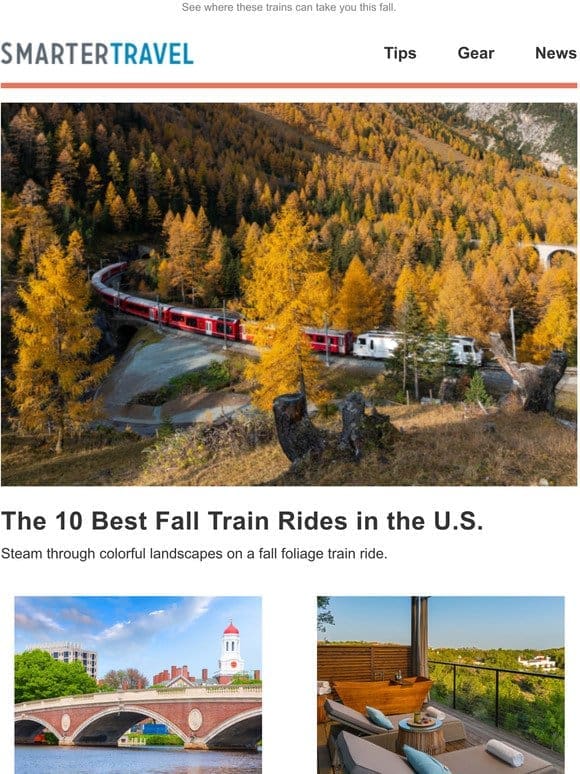The 10 Best Fall Train Rides in the U.S.