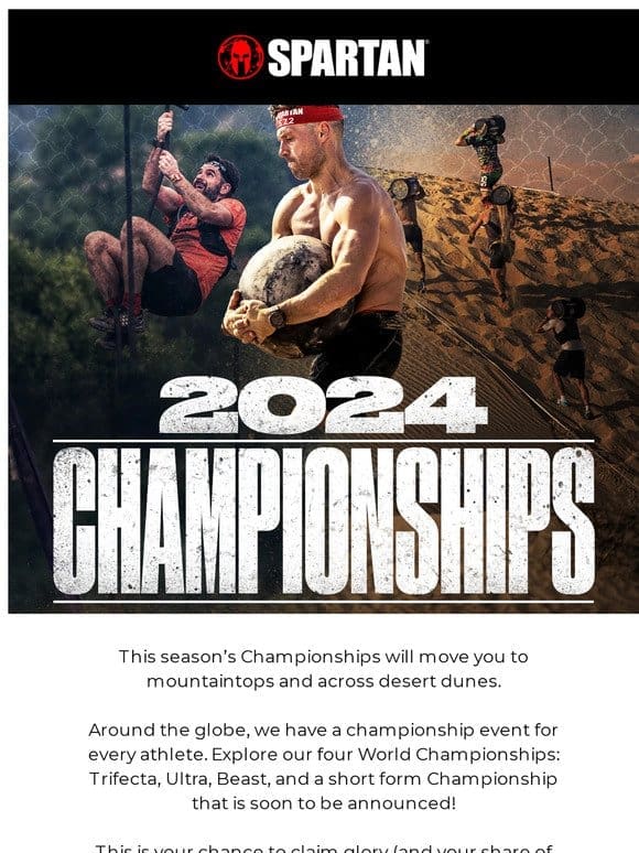 The 2024 Championships Announced!
