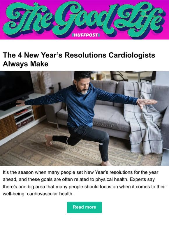 The 4 New Year’s resolutions cardiologists always make